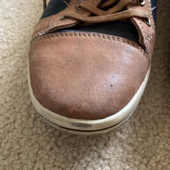 Lasocki // Blue & Brown Leather Shoes - Picture 7 of 11